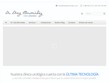 Tablet Screenshot of drdiazbermudez.com